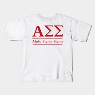 Alpha Sigma Sigma Kids T-Shirt